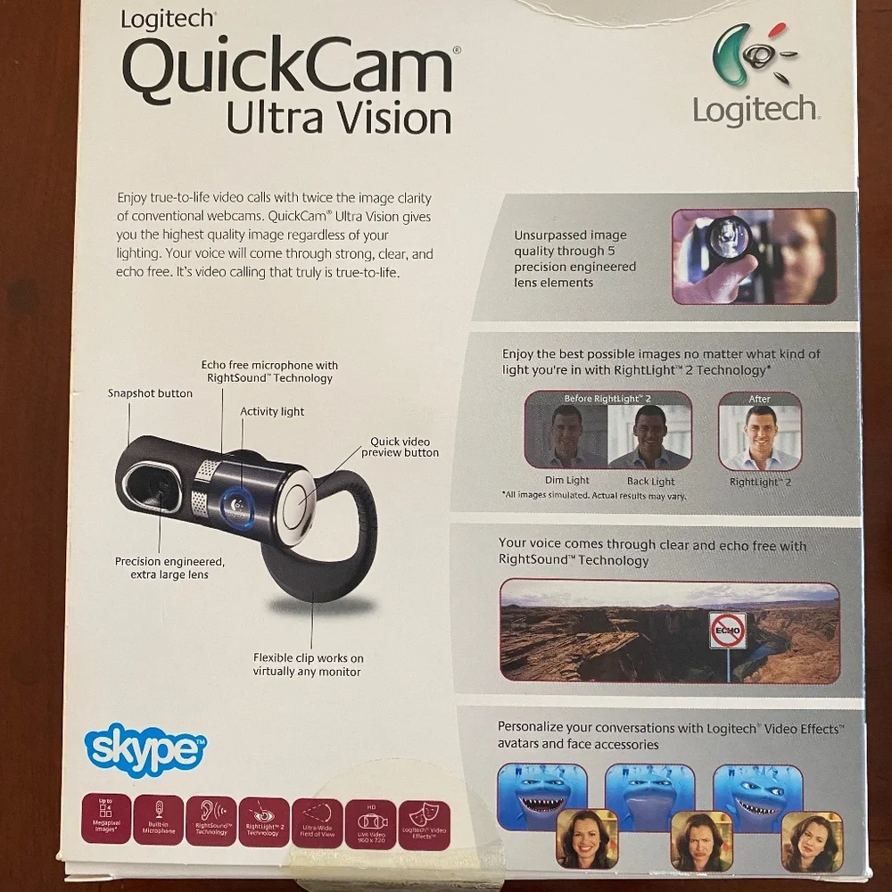Logitech quickcam ultra
